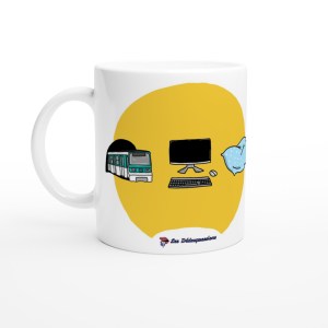 Tasse ou Mug Les Dédexpressions « Métro, boulot, dodo »
