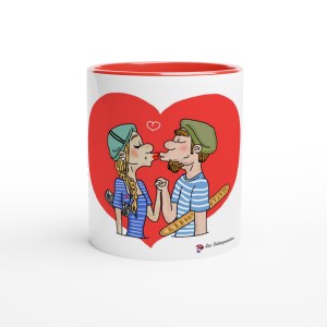Tasse ou Mug Les Dédexpressions « French Kiss »